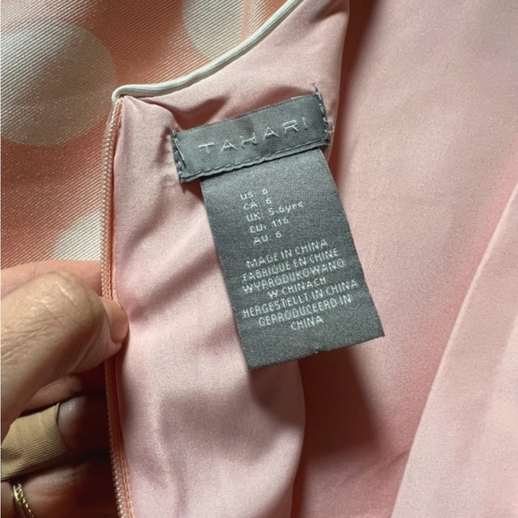 Amazing! Tahari Girl Polka Dot Dress 6T - Picture 5 of 5